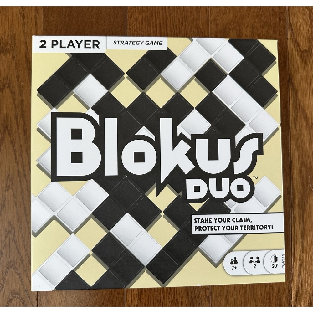Blokus Duo 2 Player  Strategy Game Complete EUC